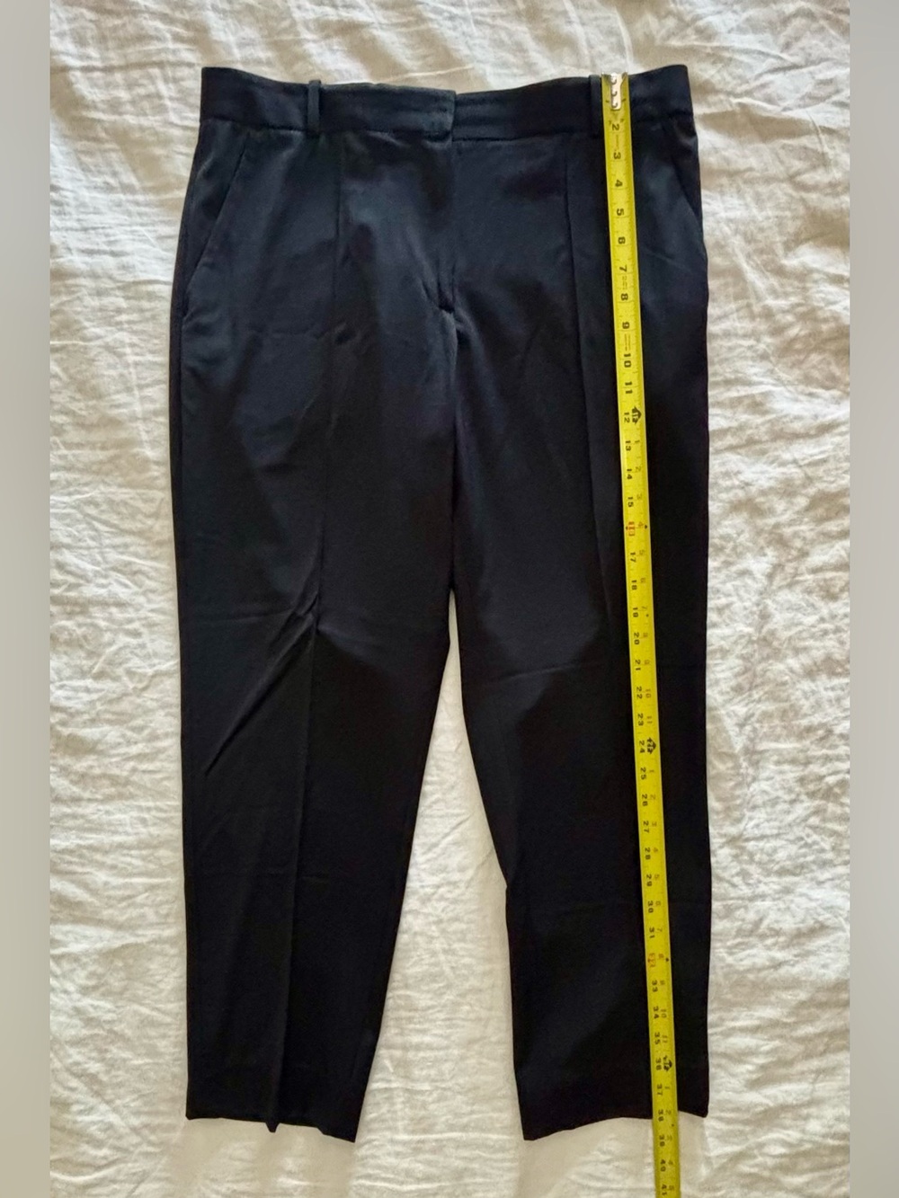 Everlane Wool Trousers Black W12 - Picture 7 of 10